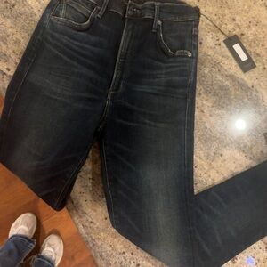Women new citizen of humanity Dark Blue Jeans